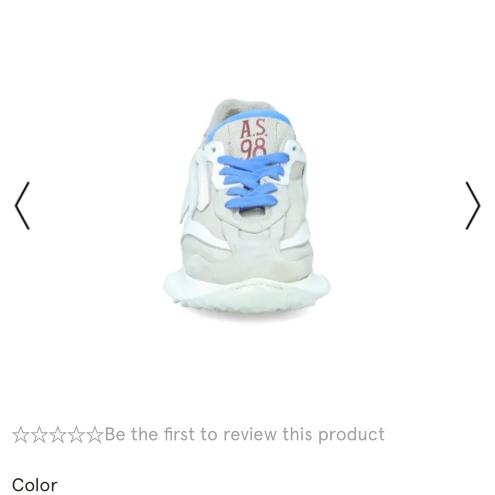 BNIB A.S. 98 Lettie Sneaker Blue/White ๐๐ค size 36/6 - Picture 15 of 16